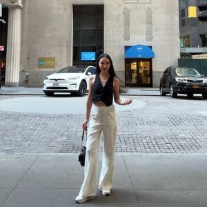 White pants bottom trousers